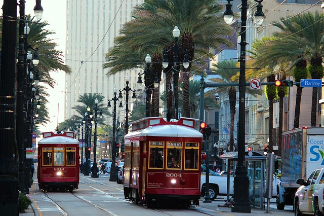 Tram in New Orleans