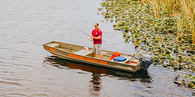 Everglades Fishing Boat Rentals | Everglades Holiday Park Airboat Tours and Rides