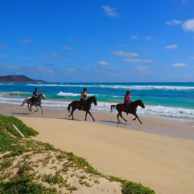 Horse Riding on Sal Island | Cape Verde | Santa Marilha Horse Excursions