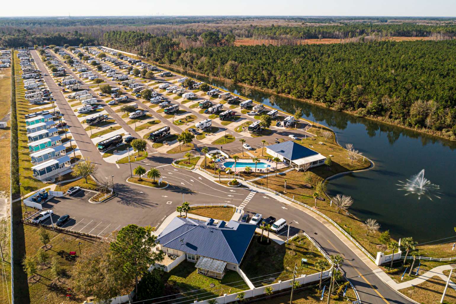 RV Camping in Jacksonvile, FL - Pecan Park RV Resort
